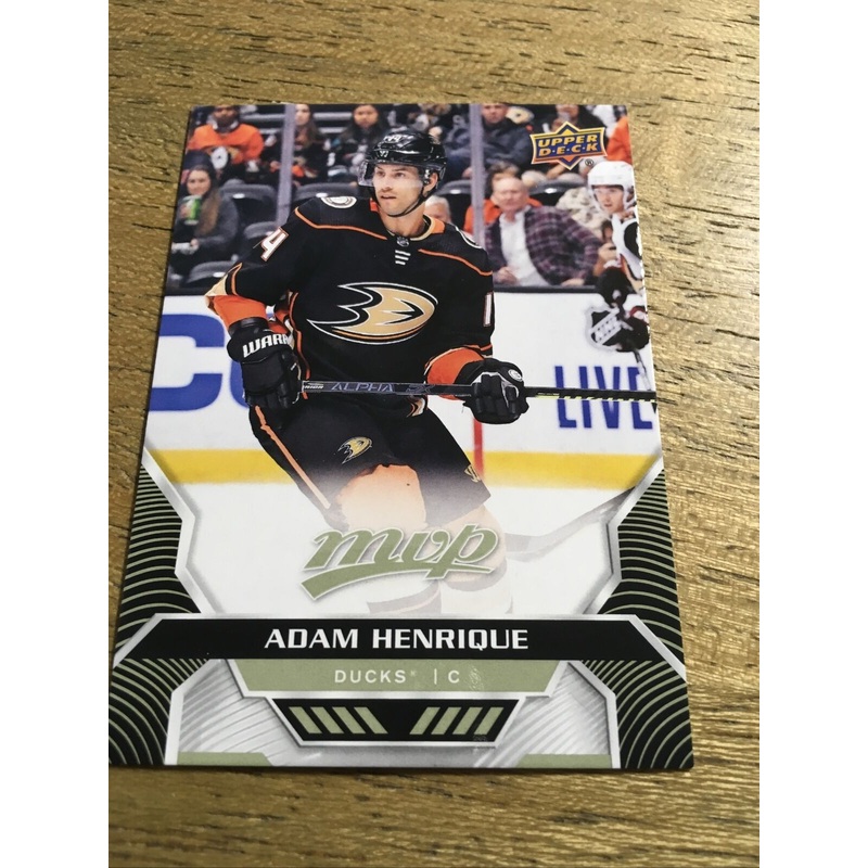 Adam Henrique Ducks 2020-2021 Upper Deck MVP#85
