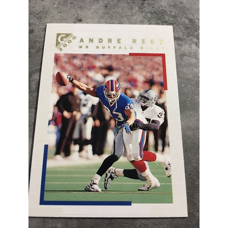 Andre Reed Bills 2000 Topps Gallery #65