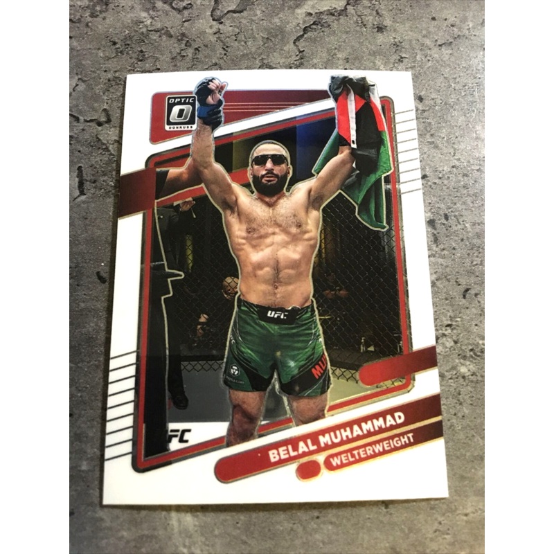 Belal Muhammad UFC 2022 Panini Donruss Optic #59