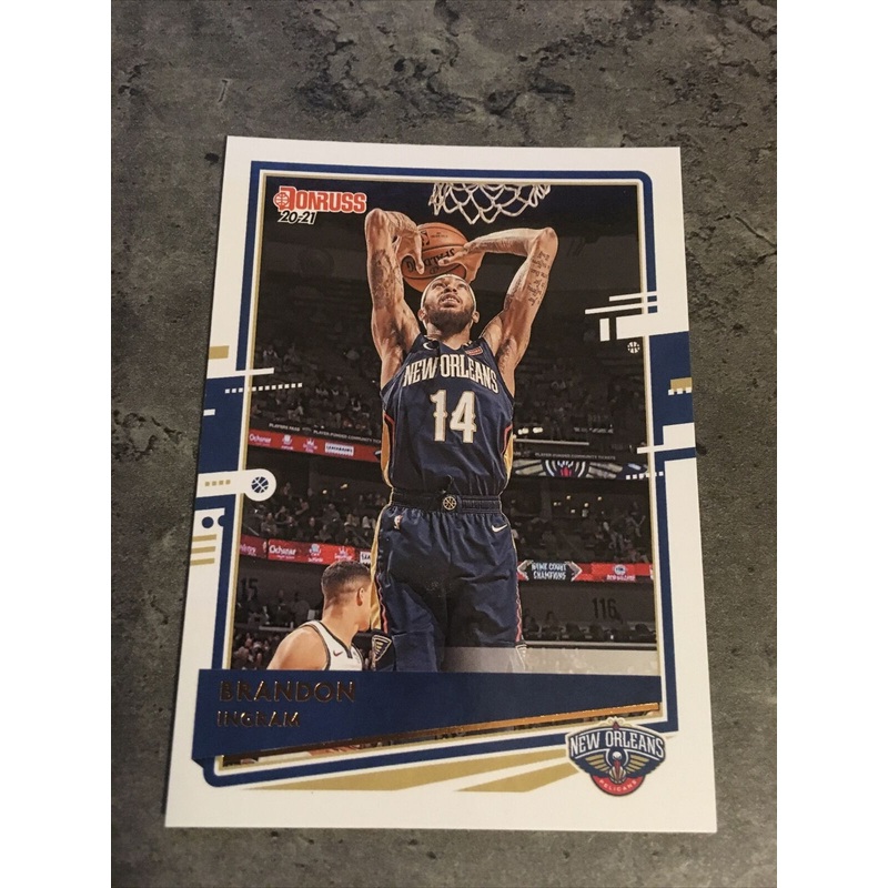 Brandon Ingram Pelicans 2020-21 Panini Donruss #154