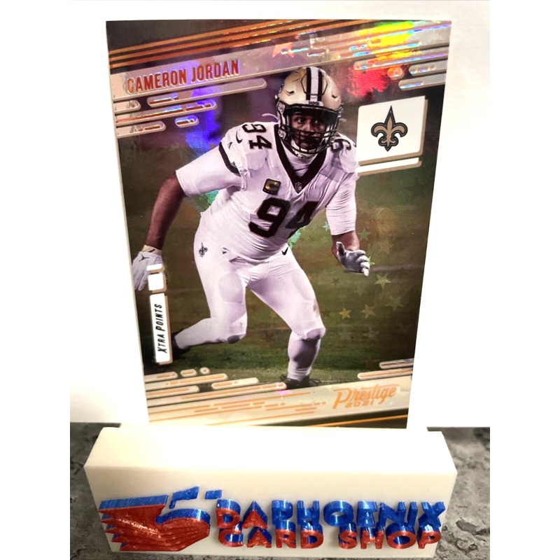 Cameron Jordan Saints 2021 Panini Prestige Xtra Points Astral #136