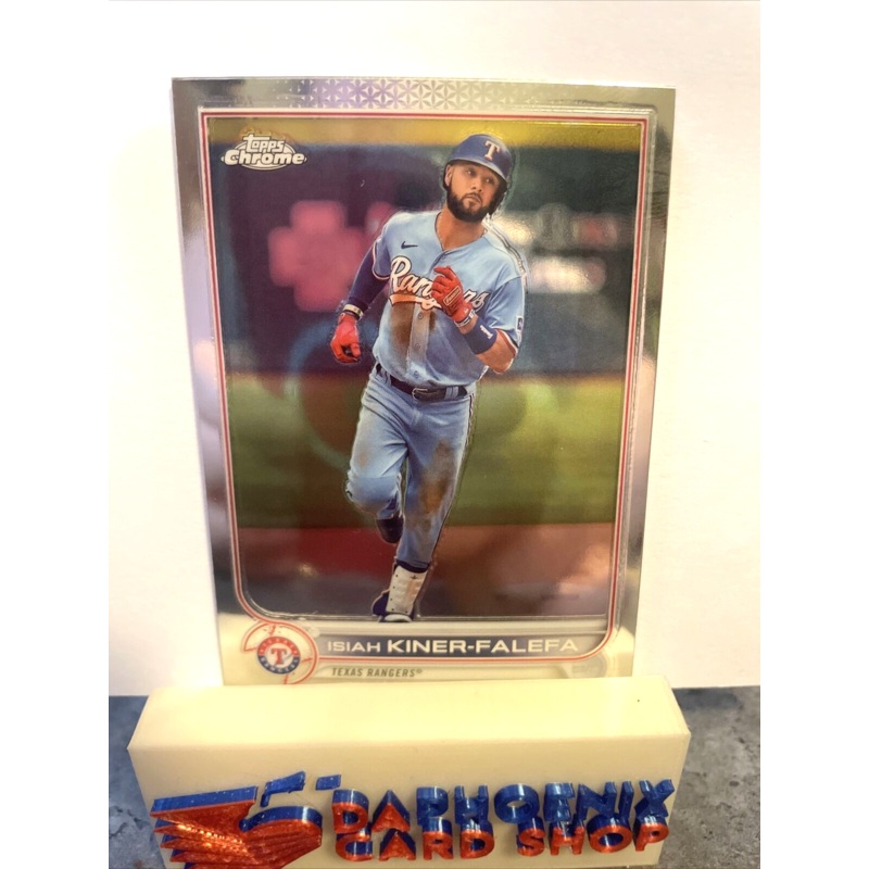 Isiah Kiner-Falefa Rangers 2022 Topps Chrome #192
