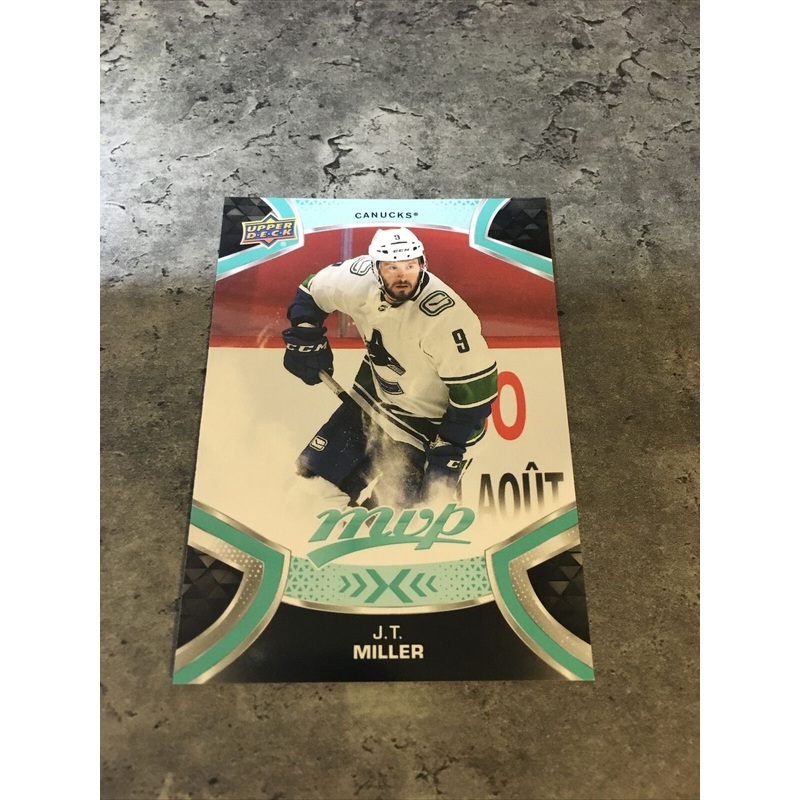 J.T. Miller Canucks 2021-22 Upper Deck MVP #169