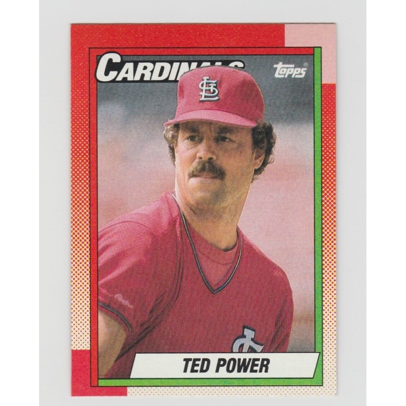 Ted Power Cardinals 1990 Topps #59
