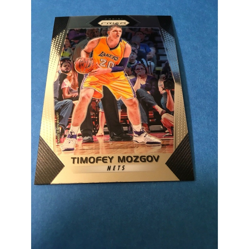 Timofey Mozgov Nets 2017-2018 Prizm #156