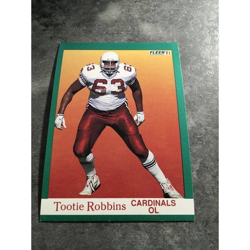 Tootie Robbins Cardinals 1991 Fleer #346