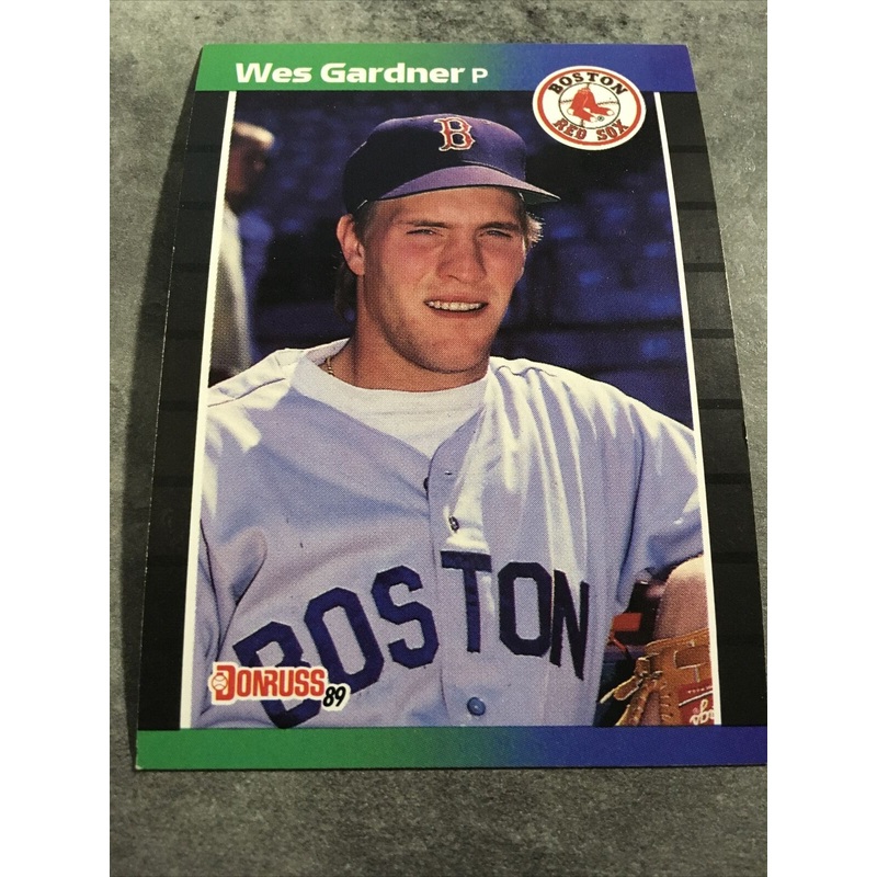 Wes Gardner Red Sox 1989 Donruss #541