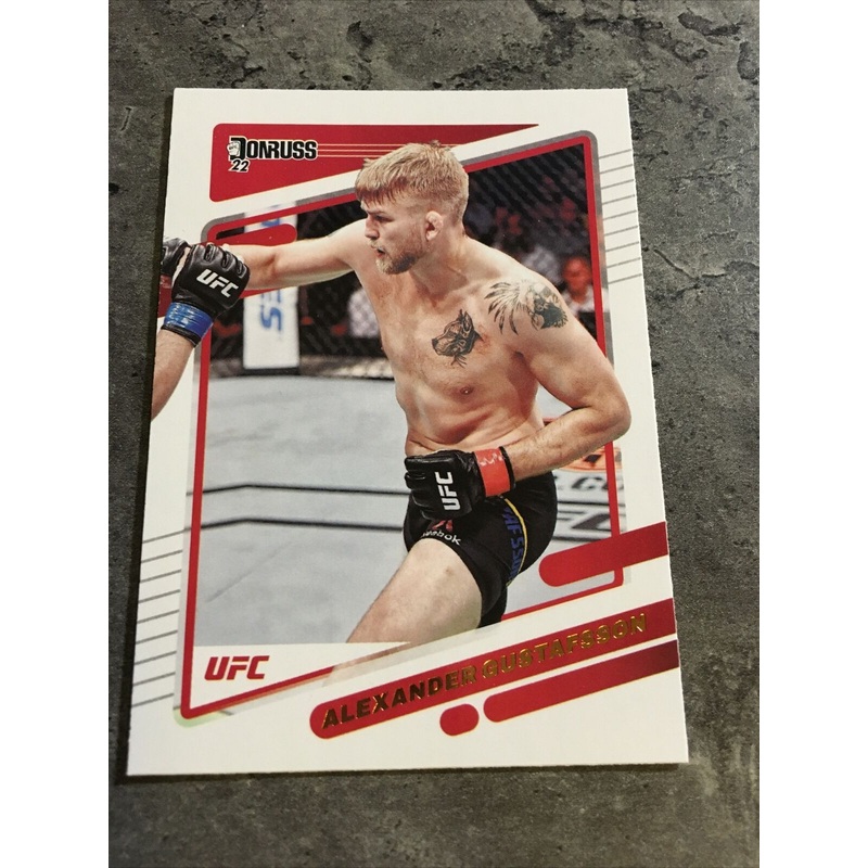 Alexander Gustafsson UFC 2022 Panini Donruss #110