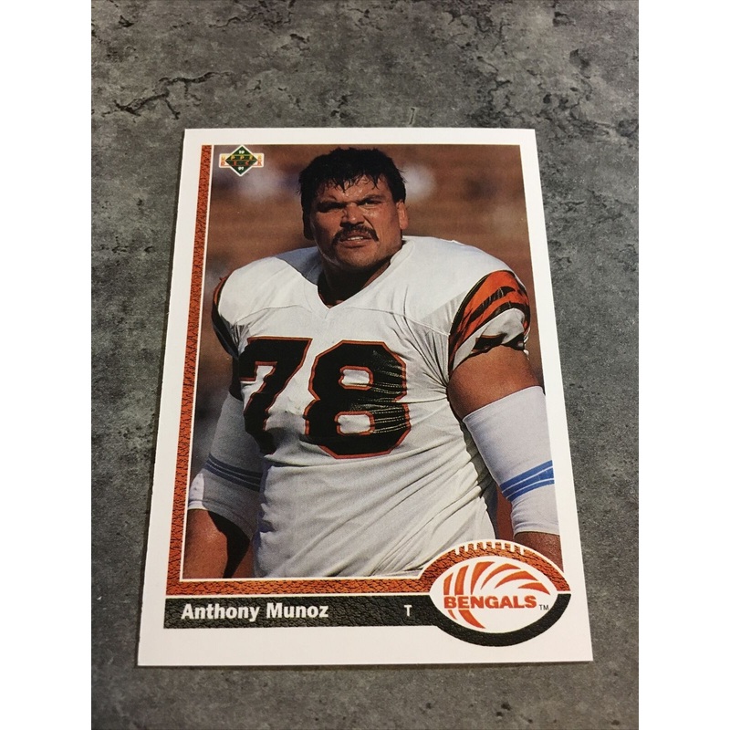 Anthony Munoz Bengals 1991 Upper Deck #209