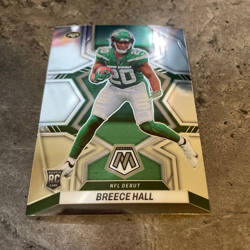 Breece Hall  Jets 2022 Panini Mosaic NFL Debut Rookie #283