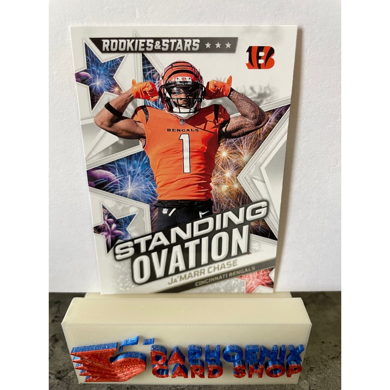 Ja’Marr Chase Bengals 2022 Panini Rookie & Stars Standing Ovation #SO-8