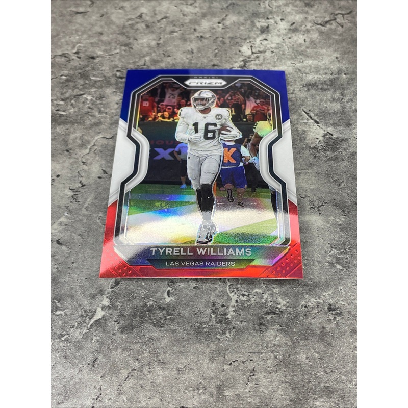 Tyrell Williams  Raiders 2020 Panini Prizm Red White & Blue Prizm #133
