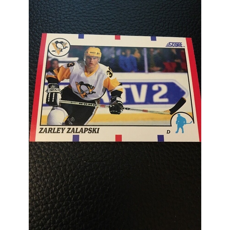 Zarley Zalapski Penguins 1990-1991 Score #218