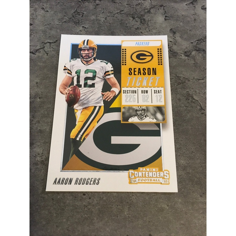 Aaron Rodgers  Packers 2018 Panini Contenders #63
