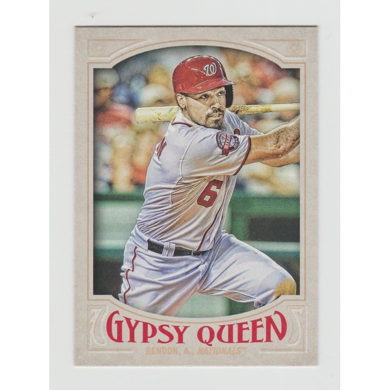 Anthony Rendon Nationals 2016 Topps Gypsy Queen #68