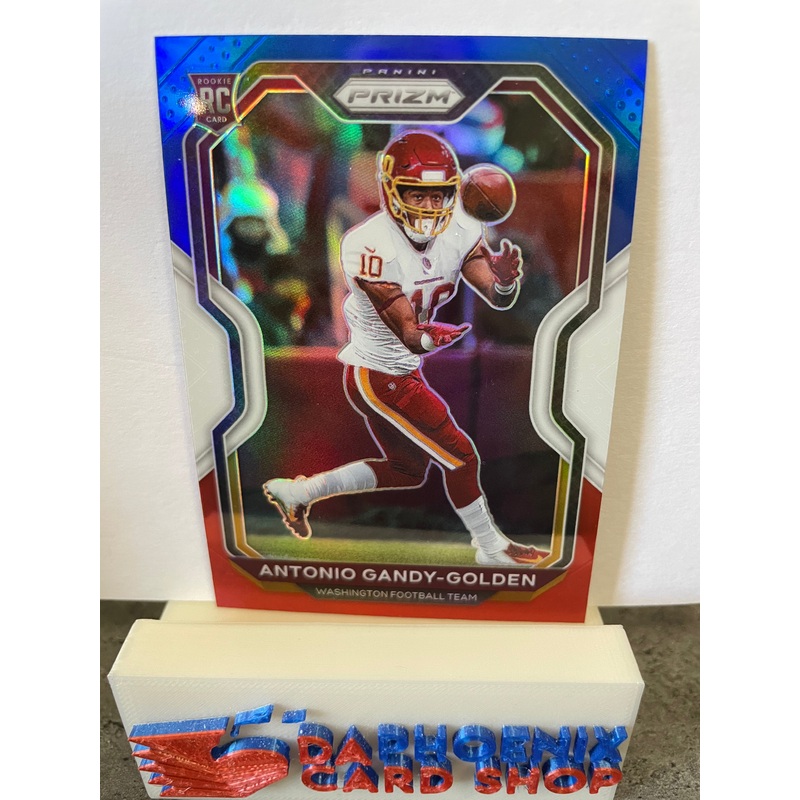 Antonio Gandy-Golden Washington 2020 Panini Prizm Red White & Blue  Rookie #385