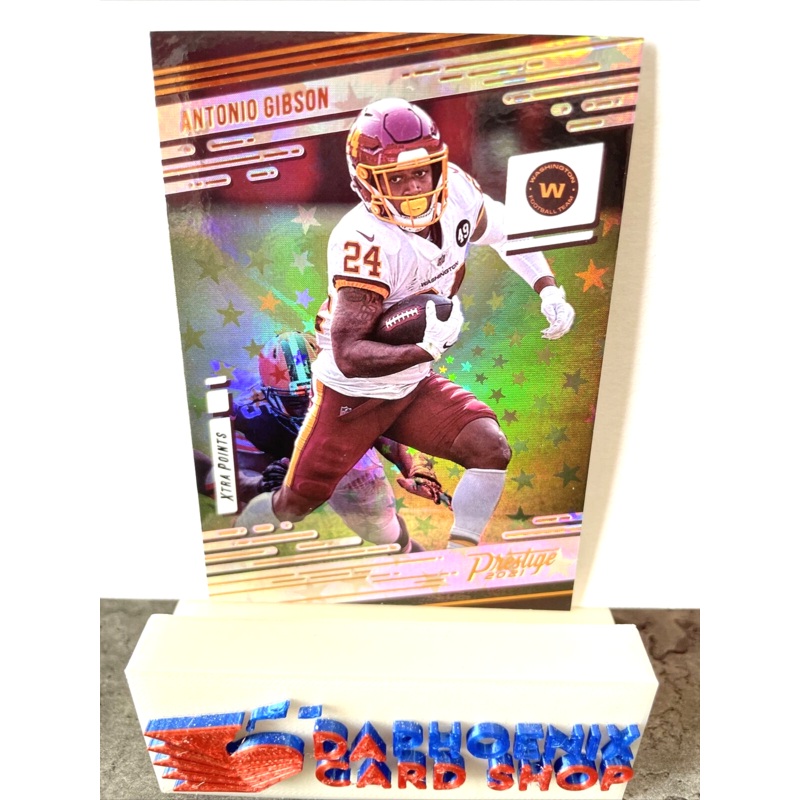 Antonio Gibson Washington Football Team 2021 Panini Prestige Astral #154