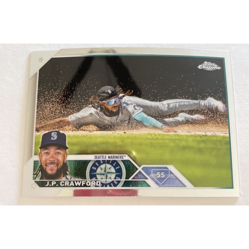 J.P. Crawford Mariners 2023 Topps Chrome #156