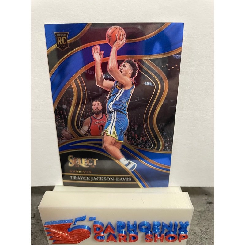 Trayce Jackson-Davis  Warriors 2023-24 Panini Select Blue Rookie#278