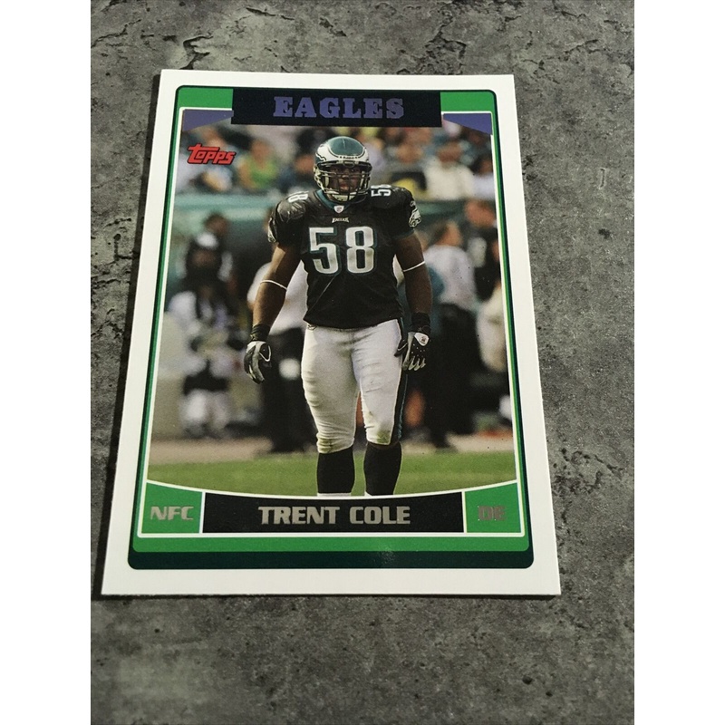 Trent Cole Eagles 2006 Topps #20