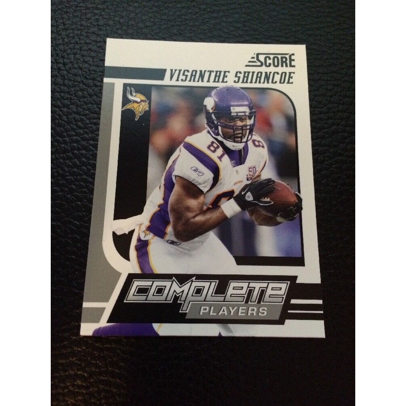 Visanthe Shiancoe Vikings 2011 Score Complete Player #19