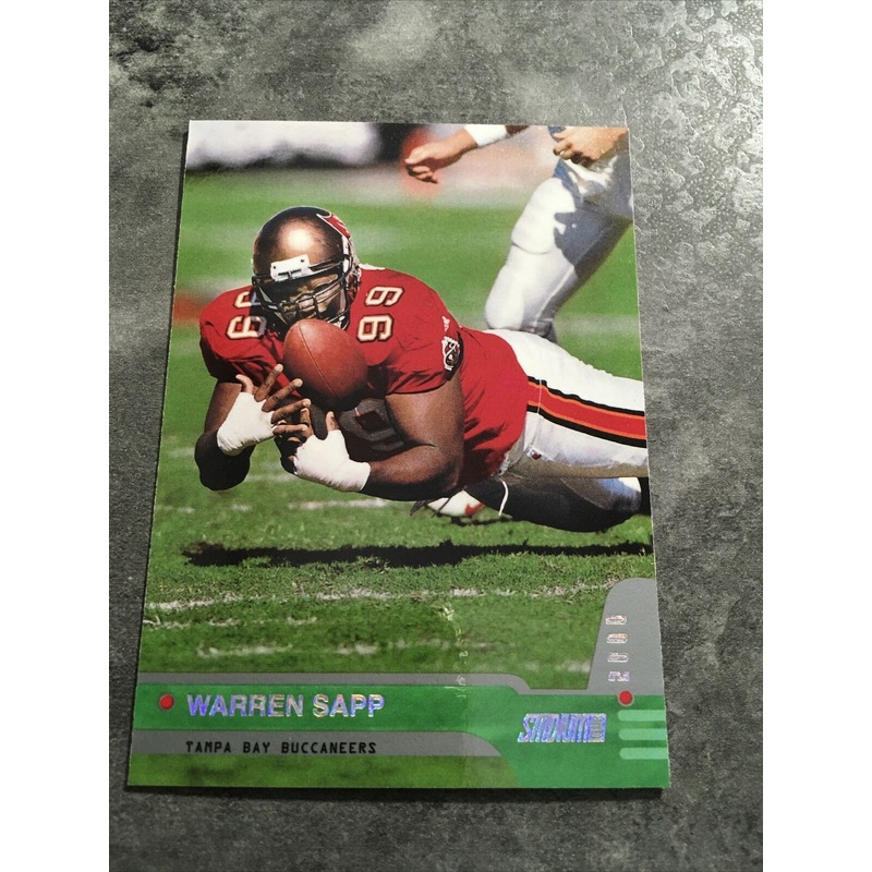 Warren Sapp Buccaneers 2000 Topps Stadium Club #129