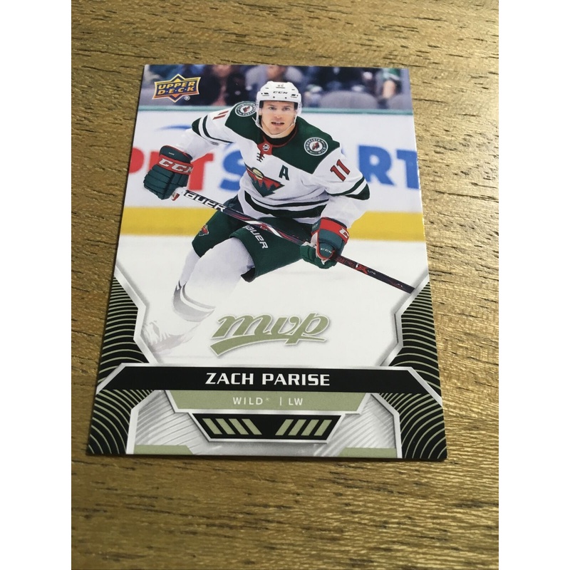 Zach Parise Wild 2020-2021 Upper Deck MVP #143