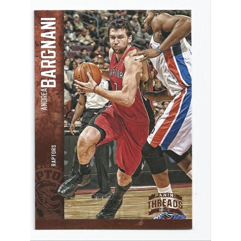 Andrea Bargnani Raptors 2012-2013 Panini Threads #133
