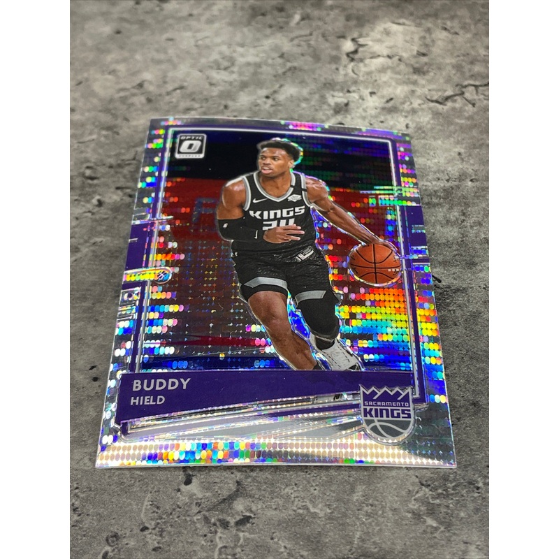 Buddy Hield Kings 2020-21 Panini Donruss Optic Fast Break Holo Prizm #60
