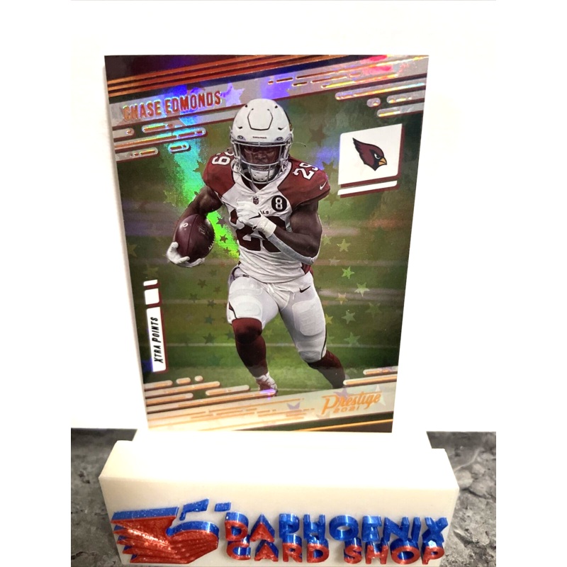 Chase Edmonds Cardinals 2021 Panini Prestige Xtra Points Astral #48