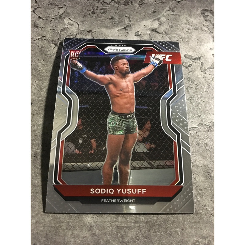 Sodiq Yusuff   UFC 2021 Panini Prizm Rookie #71