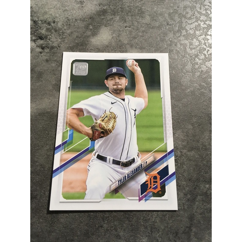 Tyler Alexander Tigers 2021 Topps Update #US299