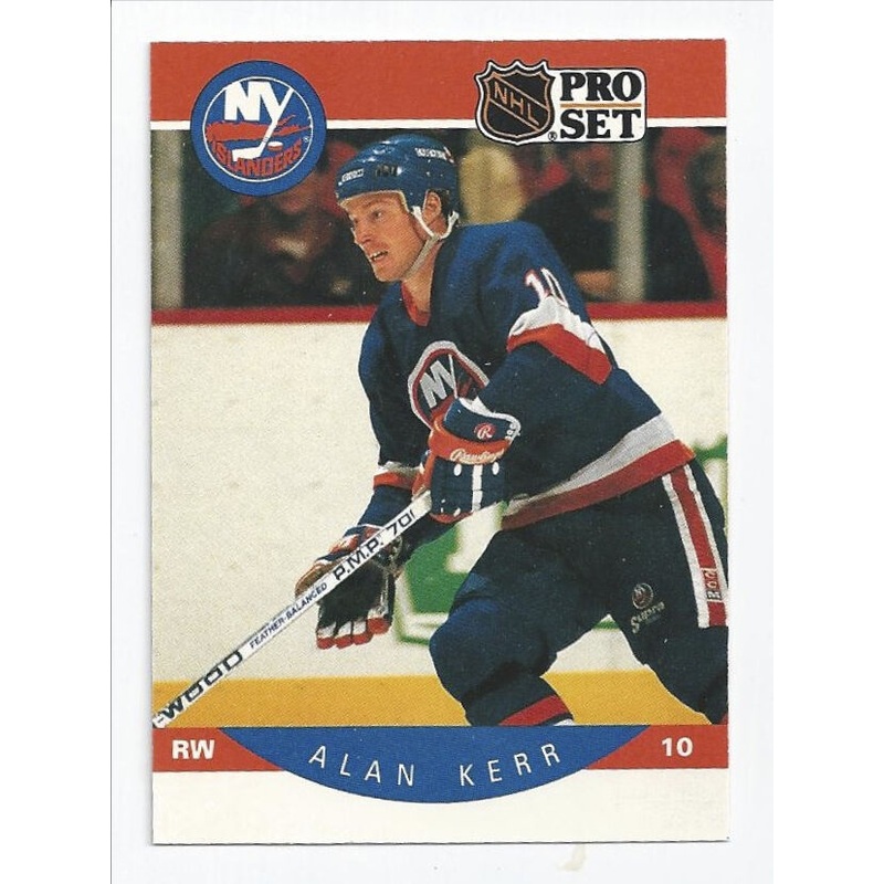Alan Kerr Islanders 1990-1991 Pro Set #184