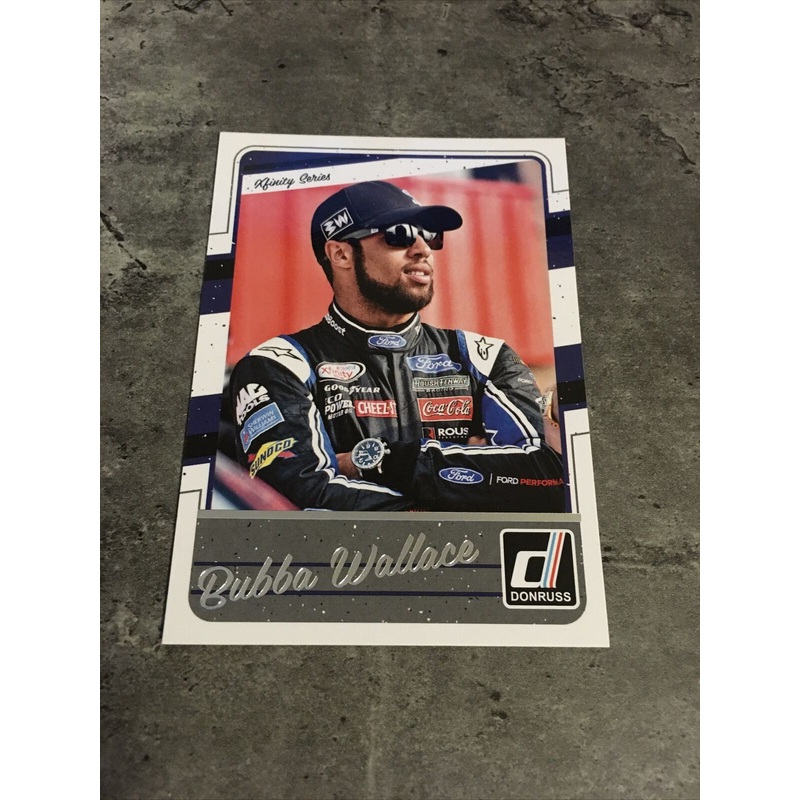 Bubba Wallace 2017 NASCAR Panini Donruss #80