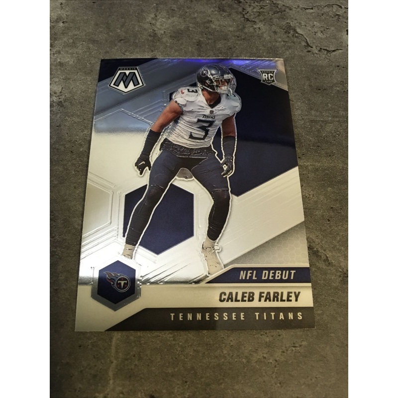 Caleb Farley Titans 2021 Panini Mosaic Rookie NFL Debut #258