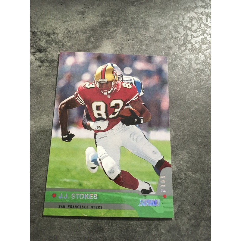 J.J. Stokes 49ers 2000 Topps Stadium Club #91