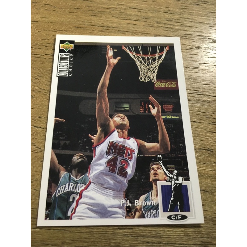 P.J. Brown Nets 1994-1995 UD Collector’s Choice #74