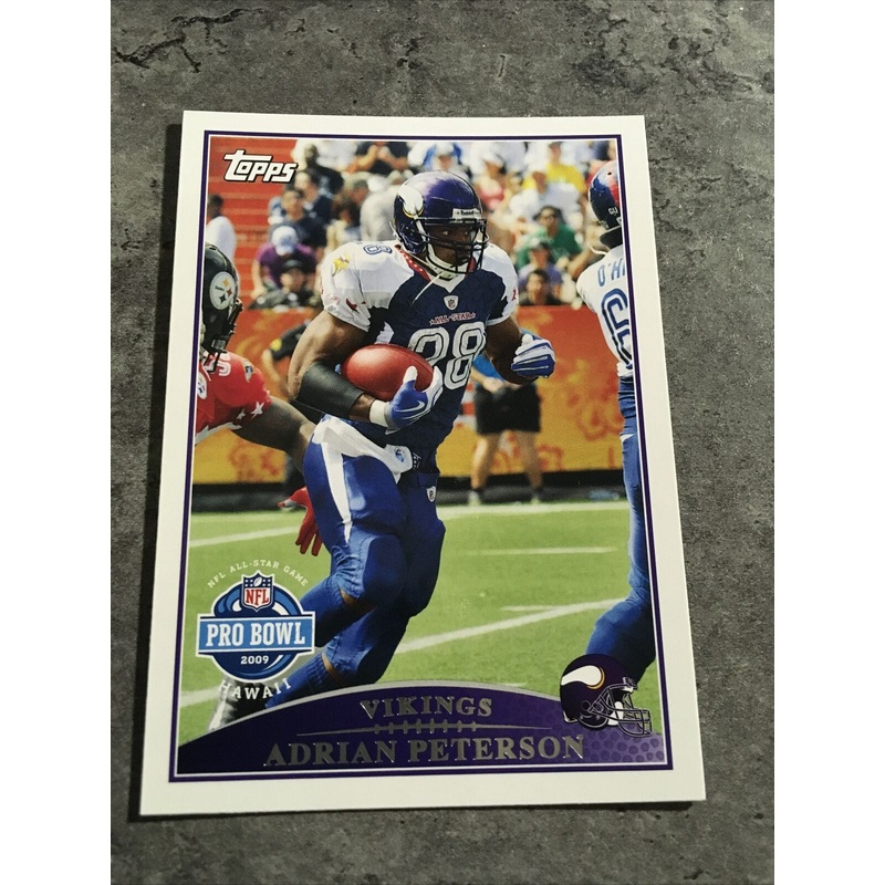 Adrian Peterson Vikings 2009 Topps #291