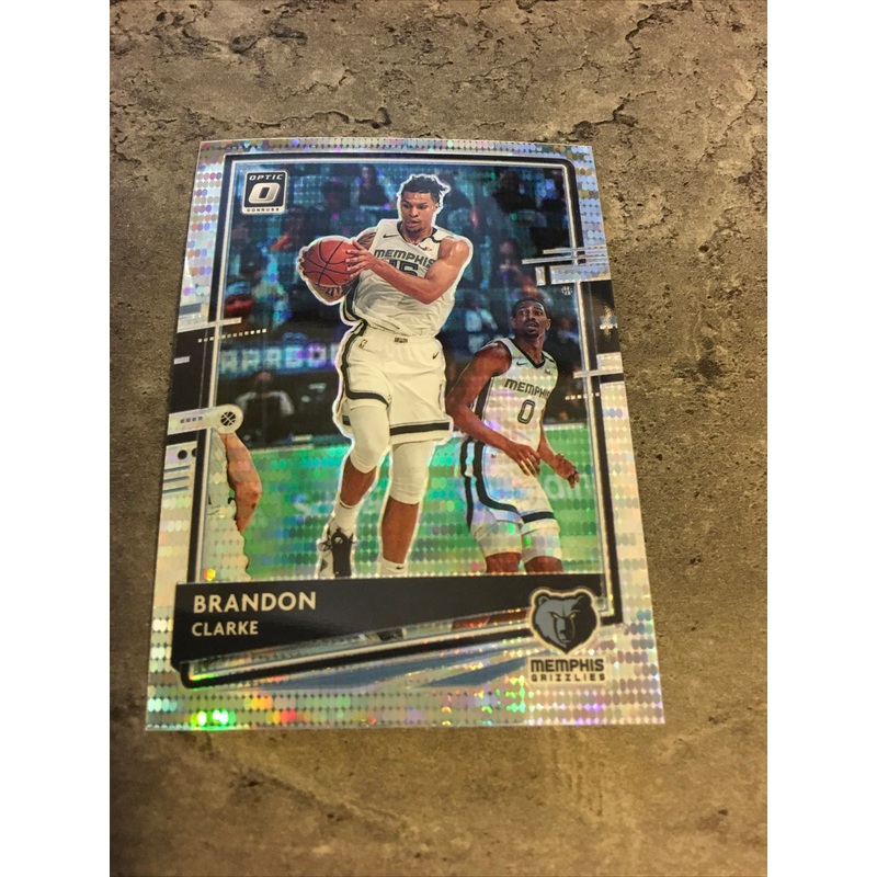 Brandon Clarke Grizzlies 2020-21 Panini Donruss Optic Fast Break Holo Prizm#5