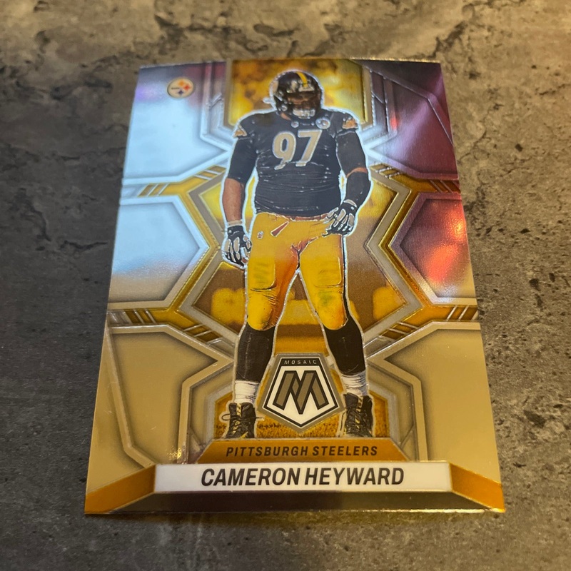 Cameron Heyward  Steelers 2022 Panini Mosaic #166