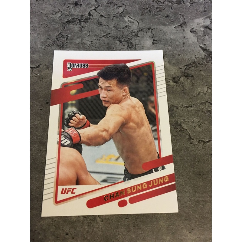 Chan Sung Jung UFC 2022 Panini Donruss #75