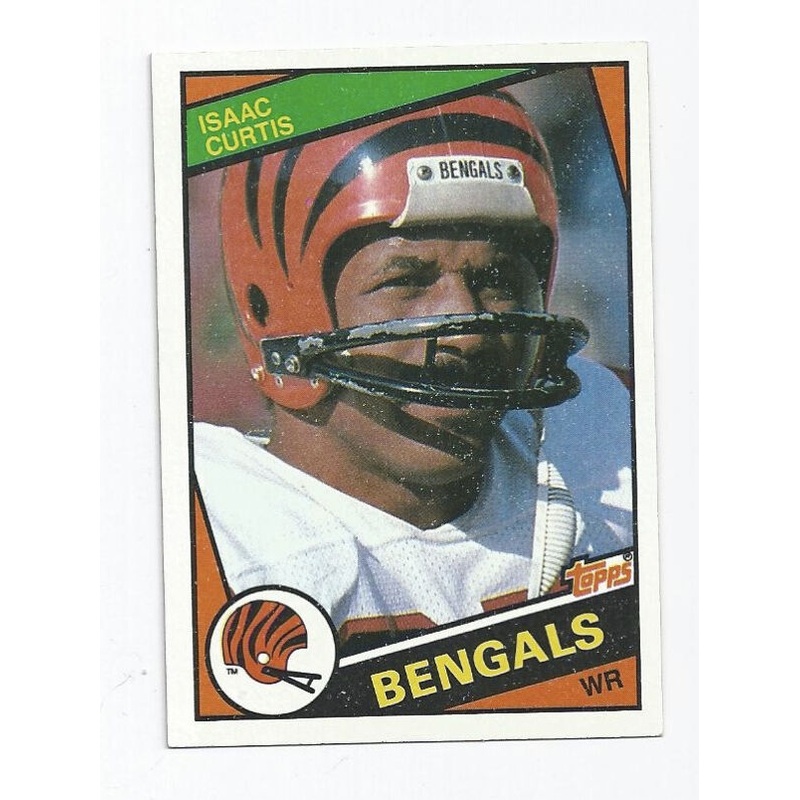 Isaac Curtis Bengals 1984 Topps #39