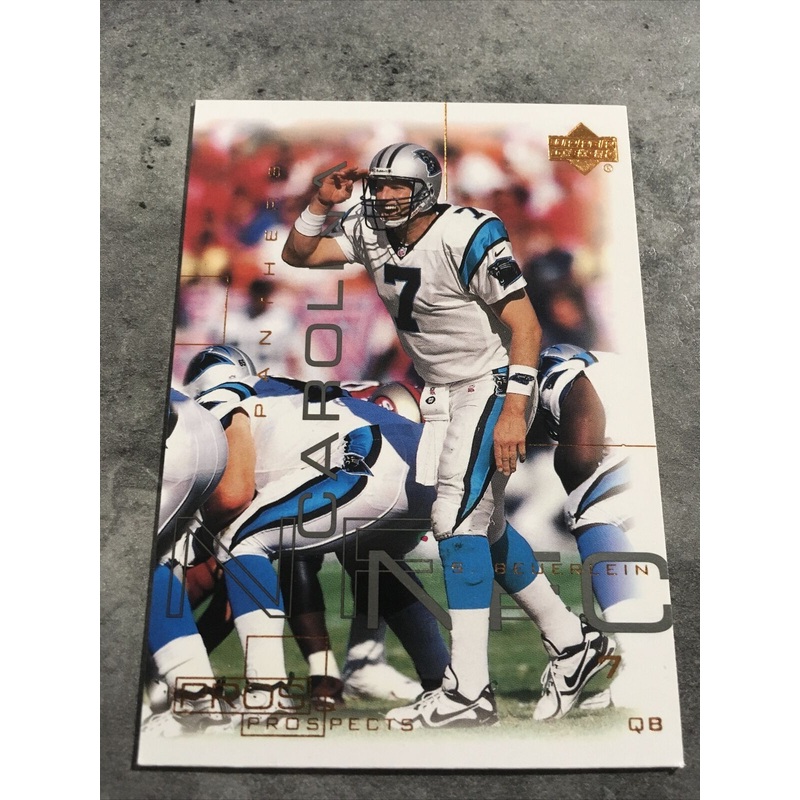 Steve Beuerlein Panthers 2000 Upper Deck Pros & Prospects #12
