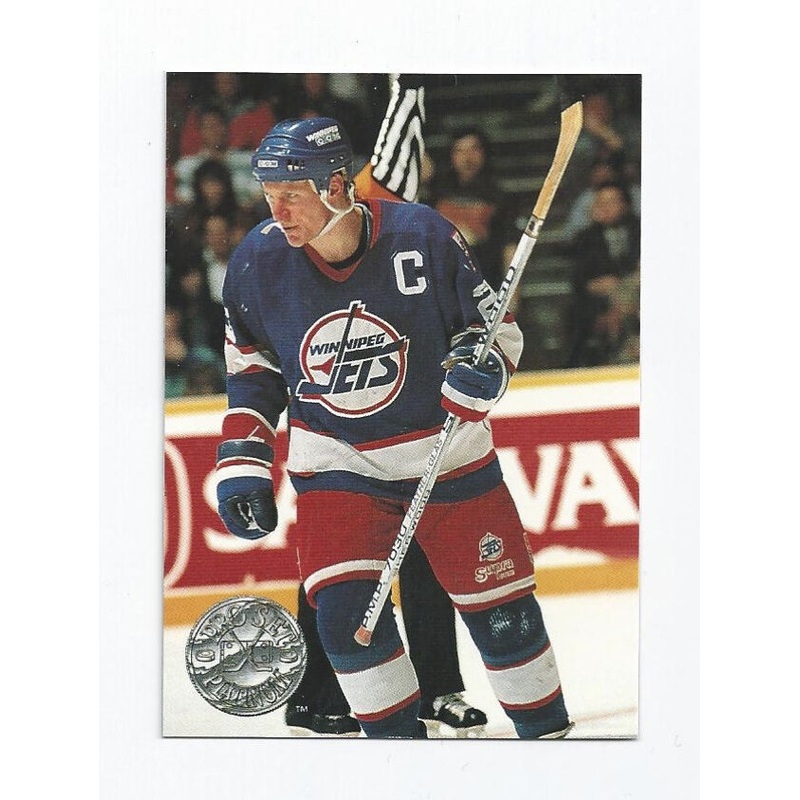 Thomas Steen Jets 1991-1992 Pro Set Platinum #138