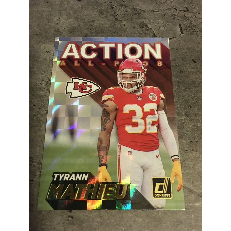 Tyrann Mathieu Chiefs 2021 Panini Donruss Action All-Pros #AP16