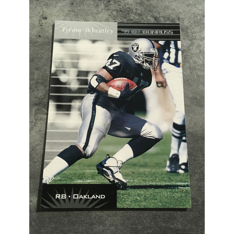 Tyrone Wheatley Raiders 1999 Donruss #97