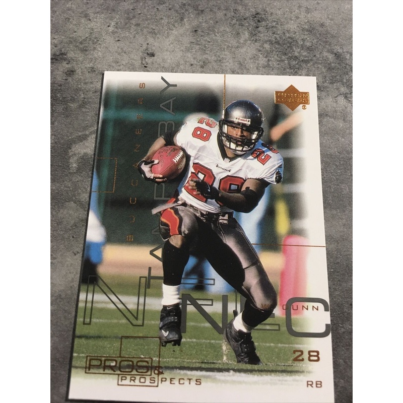 Warrick Dunn Buccaneers 2000 Upper Deck Pros & Prospects #76