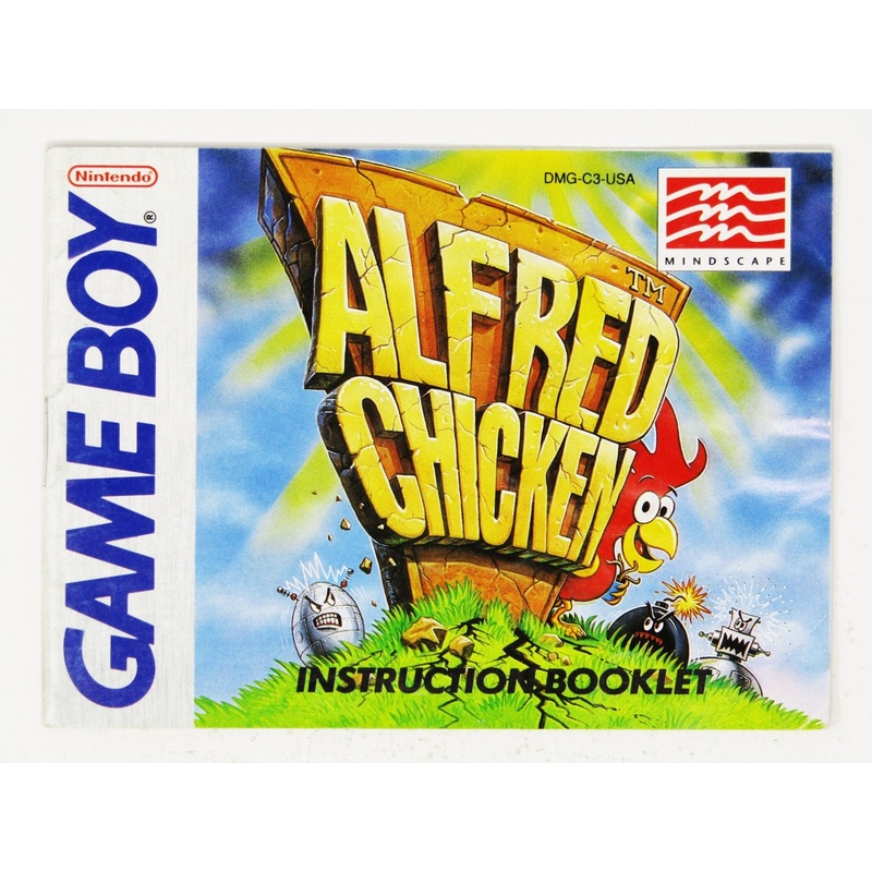 Alfred Chicken [Manual] (Game Boy)