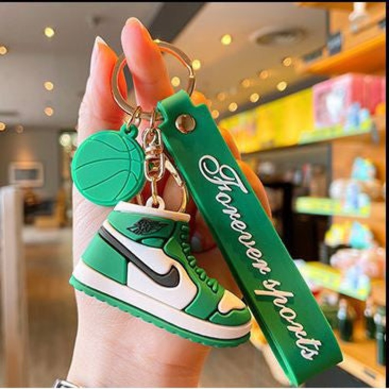 Forever Sports Sneakers Keychains – Green – Single Piece