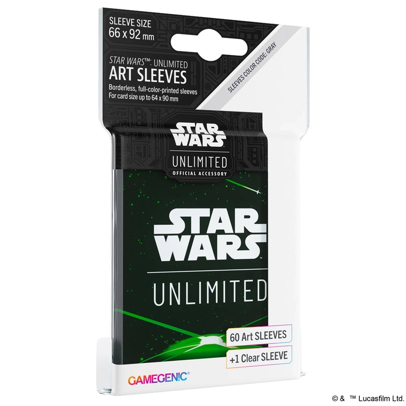 Gamegenic : Star Wars Unlimited – Art Sleeves Green